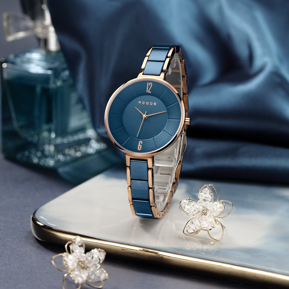 R0309B Women's Slim Ceramic Dress Watch