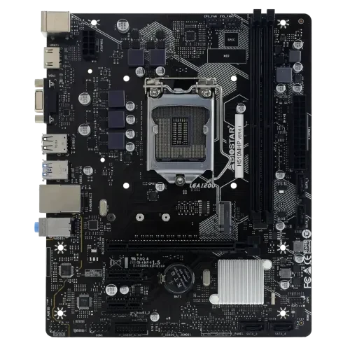 BIOSTAR H510MHP 10th and 11th Gen Micro ATX Motherboard