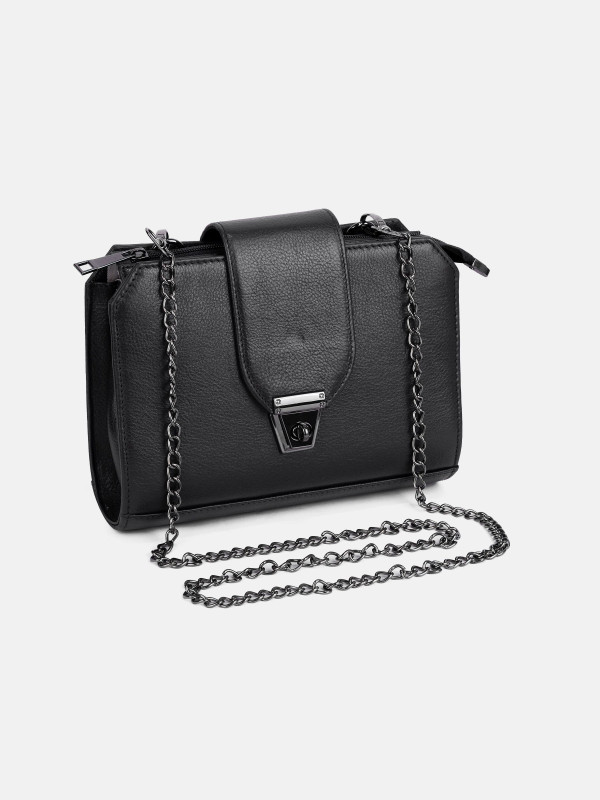 Black Leather Bag