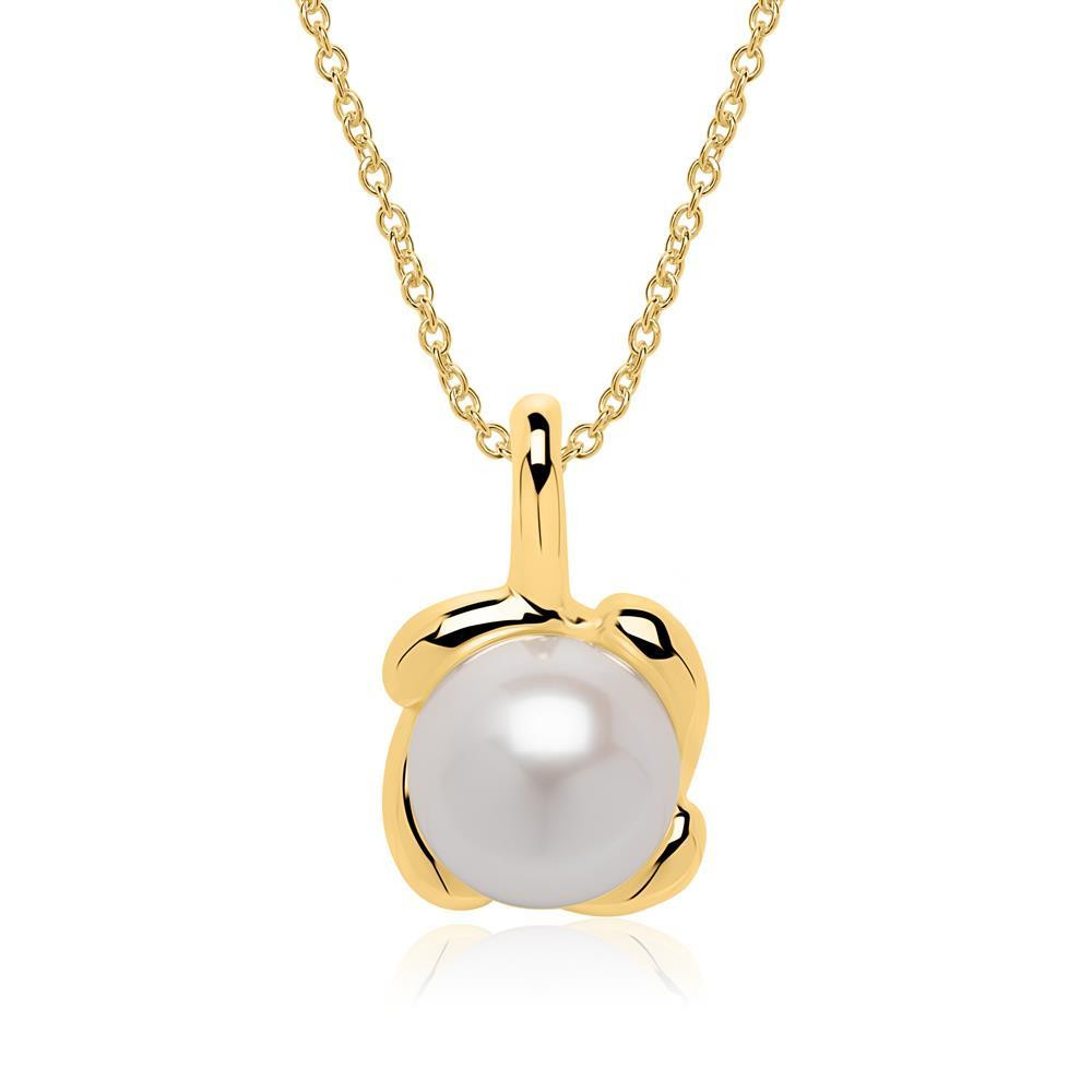 14 carat gold bead pendant GP0289SL